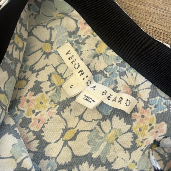 Veronica Beard - Lucien Silk Floral Midi Skirt - Picture 10 of 10